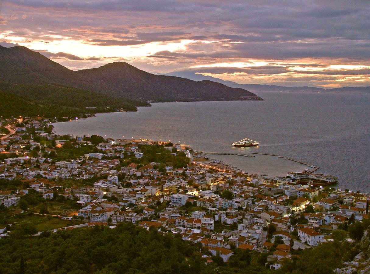 Macedon Hotell Liménas Eksteriør bilde